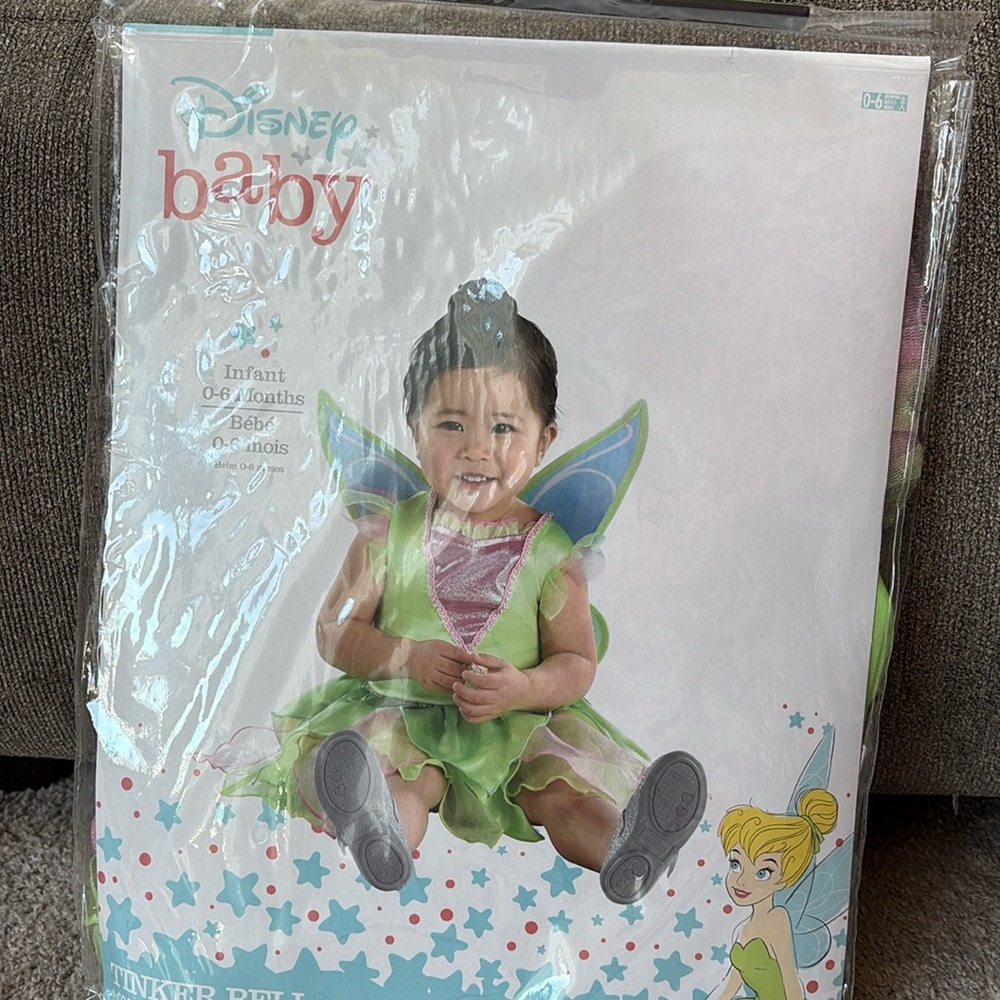 Brand New Disney infant tinkerbell costume